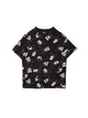 Czarny T-shirt oversize Kuromi