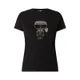 Karl Lagerfeld T-shirt z bawełny ekologicznej model ‘Ikonik’
