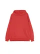 Czerwona bluza z kapturem i rogami