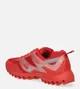 Czerwone buty sportowe sznurowane Casu B2033-13