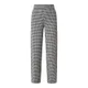 Pieces Luźne spodnie ze wzorem w kratkę model ‘Firugga’