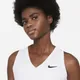 Damska koszulka bez rękawów do tenisa NikeCourt Victory - Biel