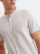 Koszula krótki rękaw  męska shaped fit