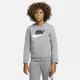 Bluza dla dużych dzieci (chłopców) Nike Sportswear Club Fleece - Szary