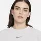 Damska bluza z dzianiny o kroju oversize Nike Sportswear Collection Essentials - Szary