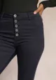 Granatowe Spodnie Skinny Winvienne