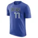 T-shirt męski Nike NBA Dallas Mavericks - Niebieski