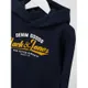 Jack & Jones Bluza z kapturem z nadrukiem z logo model ‘Elogo’