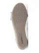 Skórzane sandały "Sanvega" w kolorze biało-srebrnym