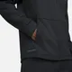 Męska kurtka z kapturem i zamkiem na całej długości Nike Pro Therma-FIT - Czerń