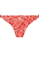 Hunkemöller Brazyliany tanga od bikini ze wzorem paisley Czerwony