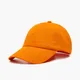 Pomarańczowa czapka z daszkiem