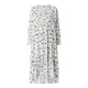 Jake*s Casual Sukienka midi o kroju oversized z kwiatowym wzorem