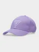 Damska czapka z daszkiem GUESS LOGO BASEBALL CAP - fioletowa