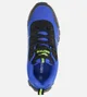 Niebieskie buty sportowe sznurowane softshell Casu B1808-4