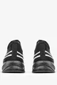 Czarne buty sportowe męskie sznurowane casu 22-4-21-b