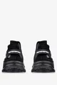 Czarne buty sportowe męskie sznurowane casu 19-3-22-b