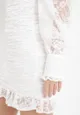 Biała Sukienka Saphone