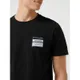 Redefined Rebel T-shirt z detalem z logo model ‘Juan’