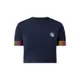 SIK SILK T-shirt krótki z dodatkiem streczu model ‘Rainbow Runner’