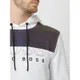 BOSS Casualwear Bluza z kapturem i obszyciem w kontrastowym kolorze model ‘Wenorth’