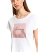 Damski t-shirt z pastelowym nadrukiem