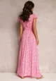 Różowa Sukienka z Wiskozy Appamene