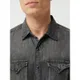 Replay Koszula jeansowa o kroju regular fit z mieszanki bawełny i konopi