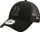 Męska czapka z daszkiem NEW ERA HOME FIELD 9FORTY TRUCKER NEW YORK YANKEES - czarna