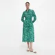 Sukienka z wiskozy - Zielony