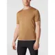 BOSS T-shirt z paskami w kontrastowym kolorze model ‘Persimo’