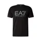 EA7 Emporio Armani T-shirt z bawełny z nadrukiem z logo