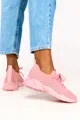 Różowe buty sportowe sznurowane casu sj2081-3