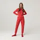 Piżama bawełniana - Czerwony