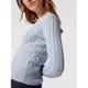 Polo Ralph Lauren Sweter z imitacji dzianiny ze ściegiem warkoczowym