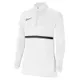 Damska treningowa koszulka piłkarska Nike Dri-FIT Academy - Biel