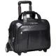 Skórzana torba podróżna z odpinanym wózkiem, na laptopa Damen 17"