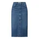 FREE/QUENT Spódnica jeansowa z listwą guzikową