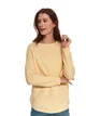 Sweter długi rękaw damski   pudełkowy, reglan, luźny