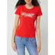 Pepe Jeans T-shirt z nadrukiem z logo model ‘Begona’