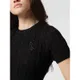 Polo Ralph Lauren T-shirt damski z imitacji dzianiny ze ściegiem warkoczowym