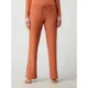 Skiny Spodnie od piżamy z prążkowaną fakturą model ‘Sundown’