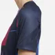 Damska przedmeczowa koszulka piłkarska z krótkim rękawem FC Barcelona - Niebieski