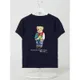 Polo Ralph Lauren Kids T-Shirt z nadrukiem ‘Polo Bear’