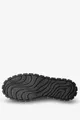Czarne półbuty skórzane sneakersy na platformie z łańcuchem produkt polski casu 487