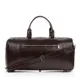 Elegancka torba podróżna skórzana walizka brodrene r30 ciemny brąz