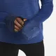 Męska bluza do biegania z zamkiem 1/2 Nike Therma-FIT Repel - Niebieski