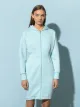 Taliowana sukienka dresowa z bawełny organicznej damska 4F x AL