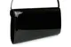 Czarna lakierowana damska torebka wieczorowa kopertówka BELTIMORE M78 czarny