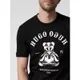 HUGO T-shirt z bawełny model ‘Duto’